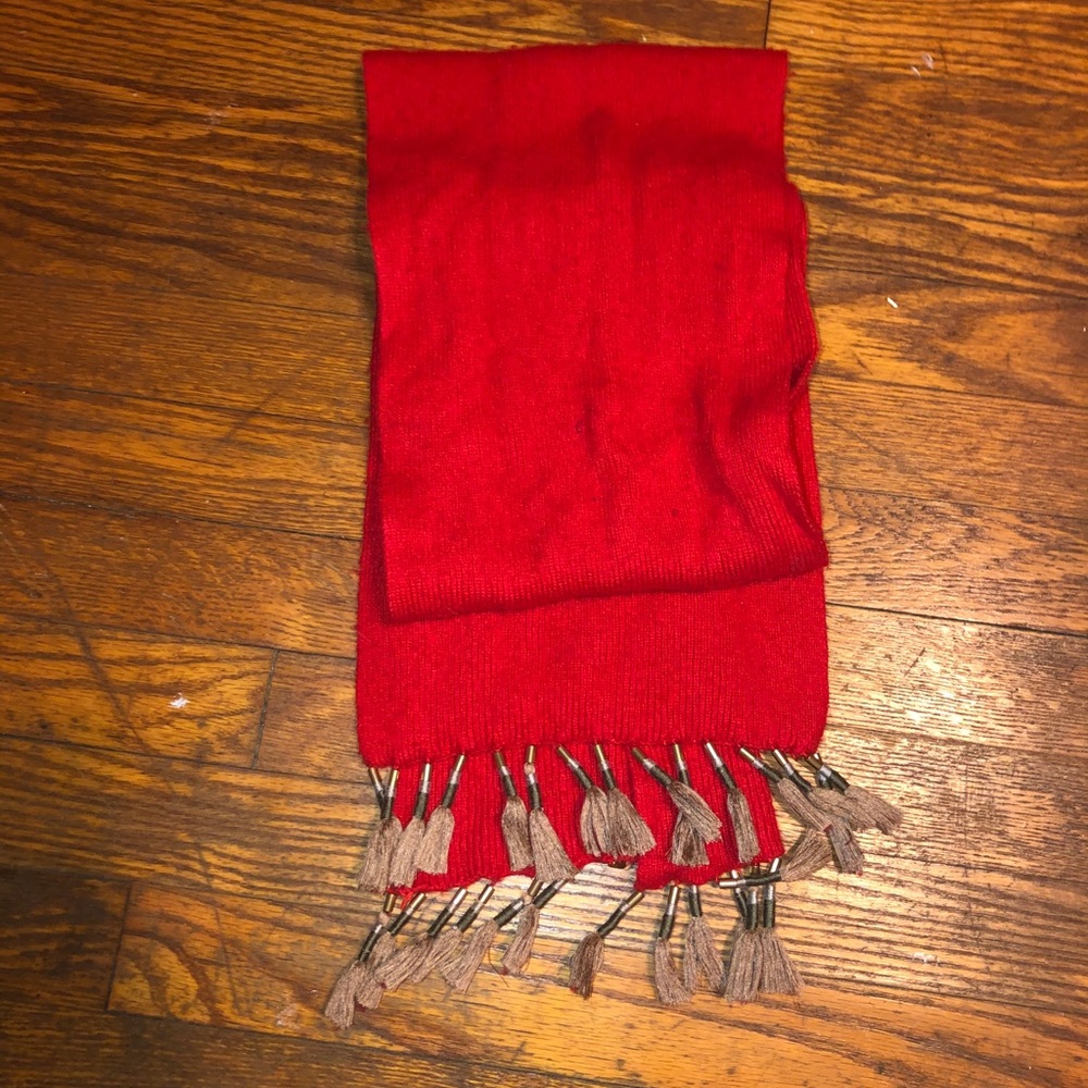 Red scarf